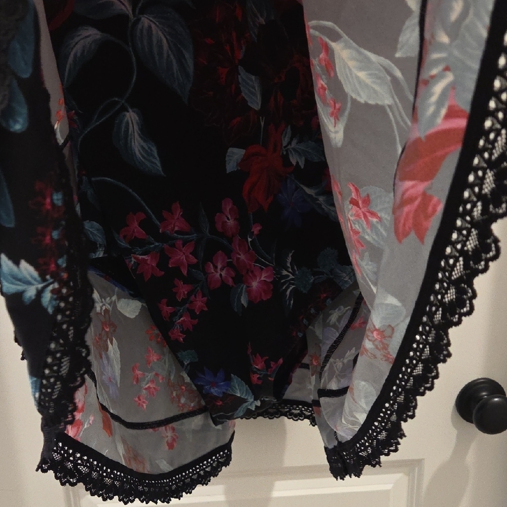 Torrid Floral Bathing Suit Torrid Size 2 - Picture 3 of 4